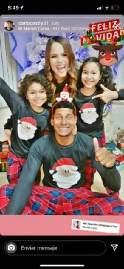 Navidad en familia, alegría y bromas: así festejaron la Nochebuena los futbolistas hondureños