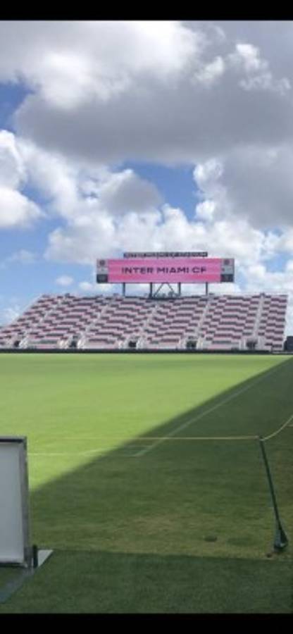 Desde adentro: David Beckham muestra junto a su esposa el nuevo estadio del Inter de Miami