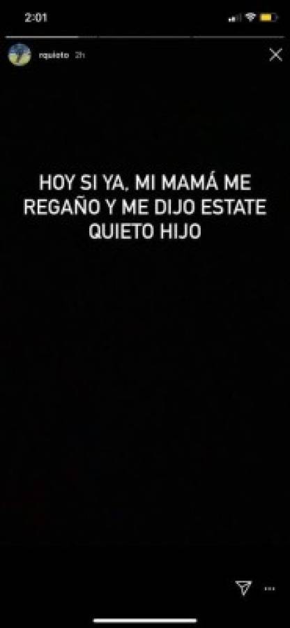 Romell Quioto y Alejandra Rubio se intercambian fuertes mensajes por redes sociales