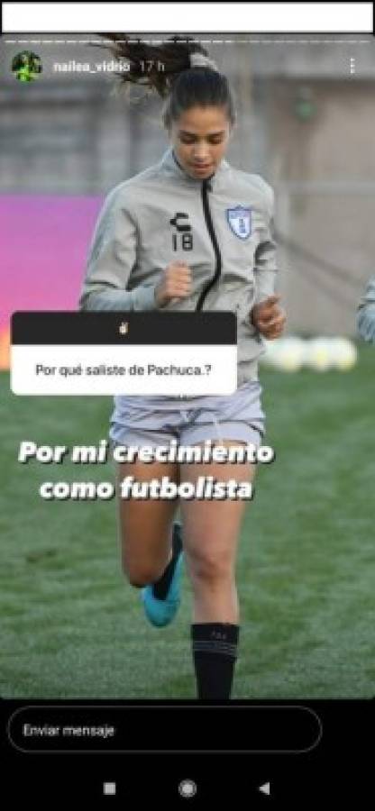 Las confesiones íntimas de Nailea Vidrio en Instagram: Por qué salió de Pachuca y lo que piensa de su cuerpo  