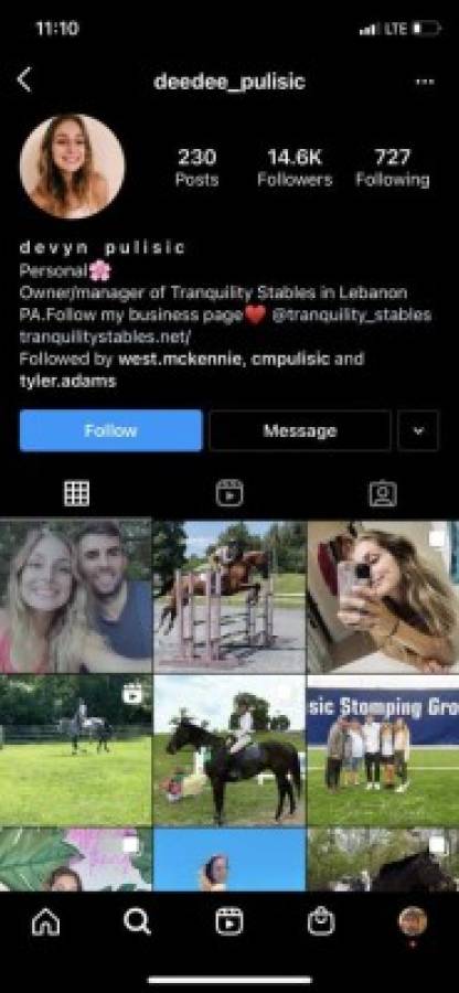 Escándalo: Así es la sexy hermana de Pulisic, quien habría tenido relaciones con McKennie