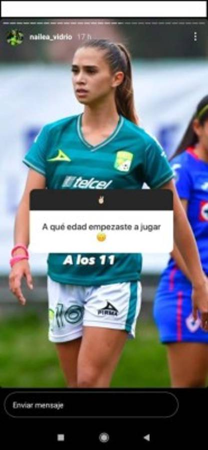 Las confesiones íntimas de Nailea Vidrio en Instagram: Por qué salió de Pachuca y lo que piensa de su cuerpo  