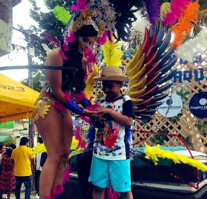 Laura Bariatti, la exfisioterapeuta del Suchitepéquez que deslumbró en carnaval en Guatemala