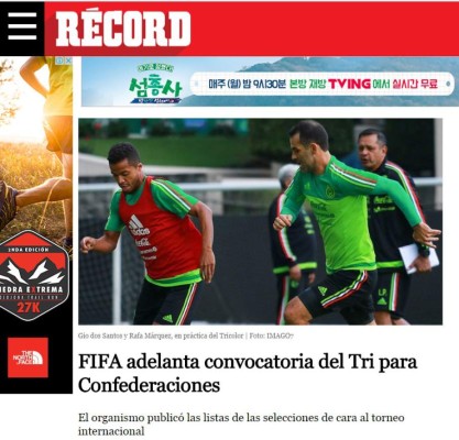 Lo que amaneció diciendo la prensa mexicana sobre partido ante Honduras