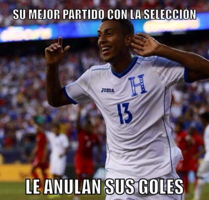 Los memes que dejó el Honduras-Panamá