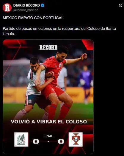 Ya ni duele: la ácida reacción de Faitelson y esto dice la prensa de México tras el resultado ante Portugal