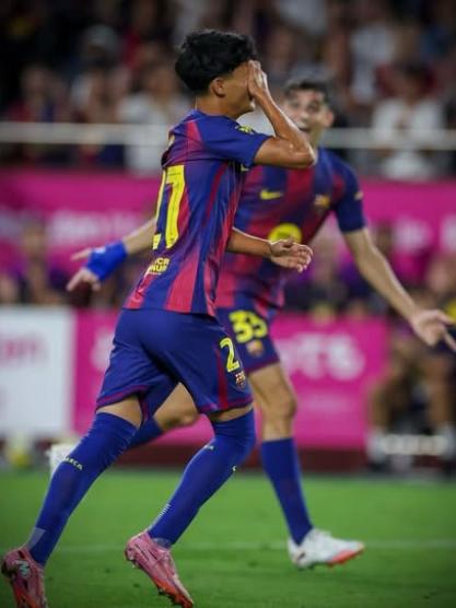 Tiene 17 años, sangre filipina y se hizo famoso tras marcar en su debut con Barcelona: No sabía ni cómo celebrar