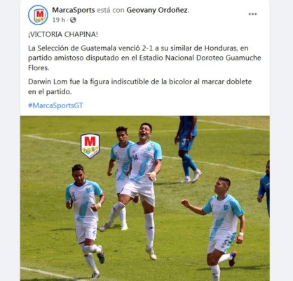 'Nuestra casa se respeta', lo que dicen los medios en Guatemala tras derrotar a Honduras