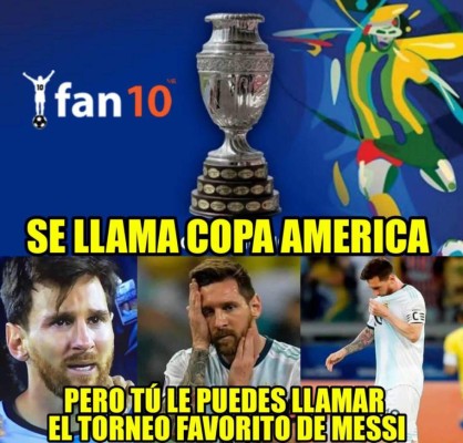 MEMES: Humillan y destrozan a Messi tras derrota de Argentina ante Brasil en la Copa América