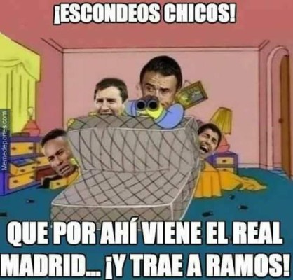 Los memes para Real Madrid y Sergio Ramos tras agónico empate