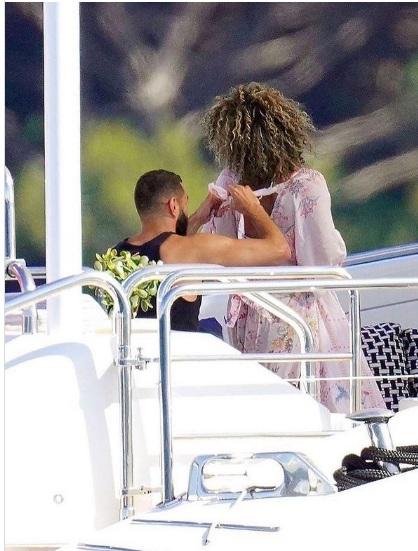 ¡Sorpresa! Cuando todo indicaba que iba a volver con su ex, crack del Real Madrid es captado a bordo de su yate con famosa modelo