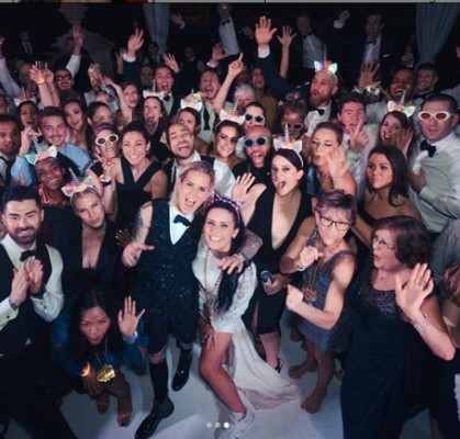 Dos jugadoras de la selección de Estados Unidos se casan con Rapinoe como dama de honor