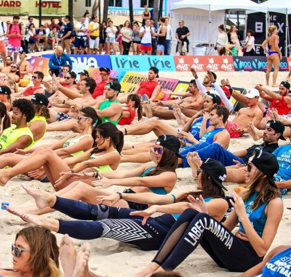 Las hermosas chicas que adornaron el Model Beach Volleyball en Miami