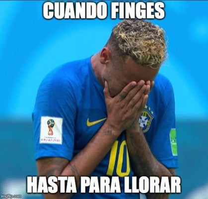 Los memes atacan a Neymar tras el Brasil-Serbia del Mundial de Rusia