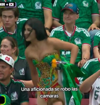 Así es la hermosa seguidora de México que roba miradas en el Mundial 2026