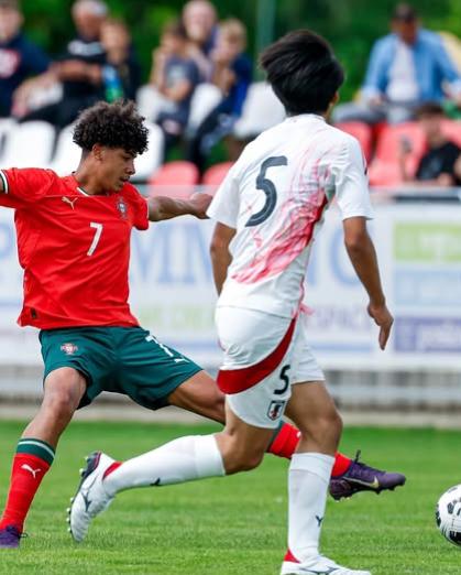 Hijo de Cristiano Ronaldo debutó con Portugal en el triunfo sobre Japón: así fue la reacción de su padre