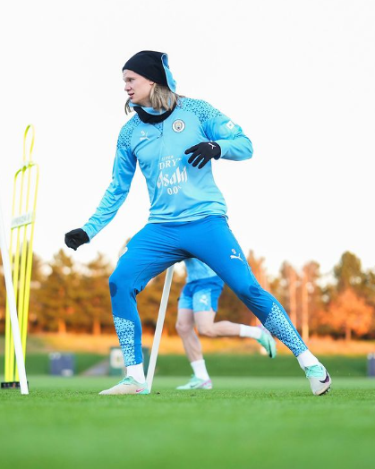 ¿Qué pasó? La esposa de Ganso le pidió una foto a Haaland con sus hijos y acabó mal: “Fue horrible”