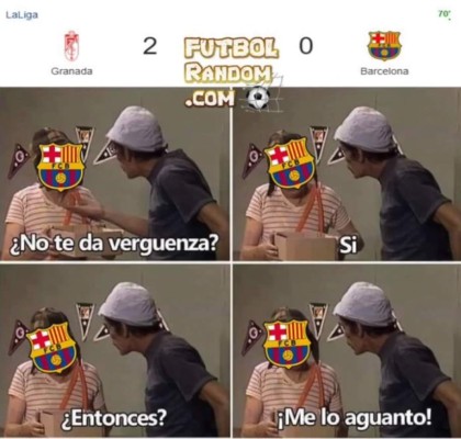 Ansu Fati y Messi, víctimas favoritas de los memes tras la derrota del Barcelona ante Granada