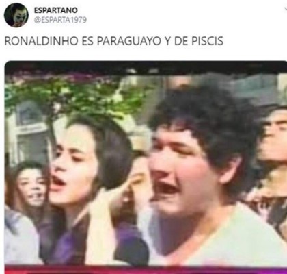 Ronaldinho, víctima favorita de los memes tras su detención en Paraguay por usa papeles falsos&nbsp;&nbsp;