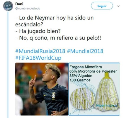 ¡Qué memes! Se burlan del nuevo peinado de Neymar en las redes sociales