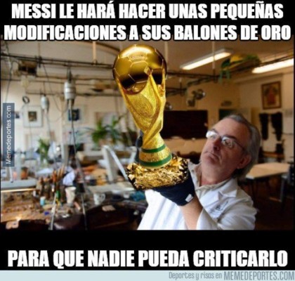 MEMES: Humor en las redes y ponen a Messi como el ganador del Balón de Oro