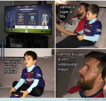 ¡Siguen los memes! Cristiano y Messi son atacados tras eliminación de Portugal y Argentina
