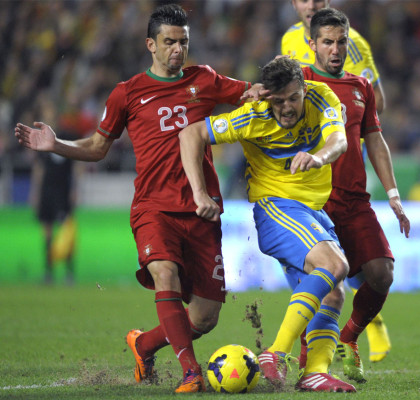 Repechaje al Mundial de Brasil 2014 Portugal vs. Suecia.