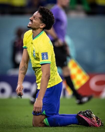 El drama de Marquinhos y su esposa tras la goleada que sufrió Brasil: Es un dolor inexplicable