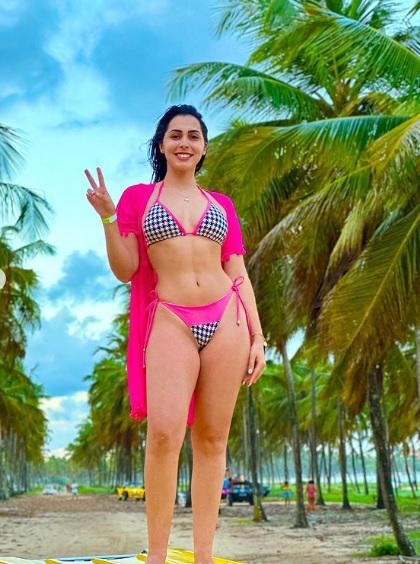 Las lujosas vacaciones del jugador del Olimpia Yan Maciel junto a la hermosa Patricia Cavalheiro en Brasil