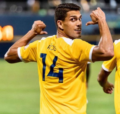 Douglas Martínez figura con menos partidos entre los máximos goleadores de la USL con el Real Monarchs