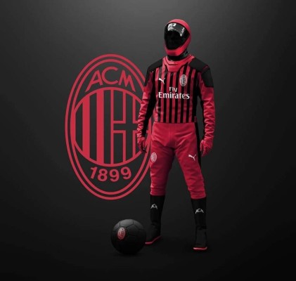 Así se verían los equipos de futbol con un traje especial para combatir el coronavirus