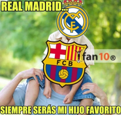 ¡MEMES! Hacen pedazos al Real Madrid tras perder el clásico ante Barcelona
