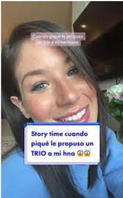 La propuesta incidente que le hizo Piqué a una Tiktoker: “Mi hermana tenía 19 años y él ya es un viejo”