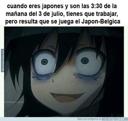 Los divertidos memes que dejó la eliminación de Japón a manos de Bélgica