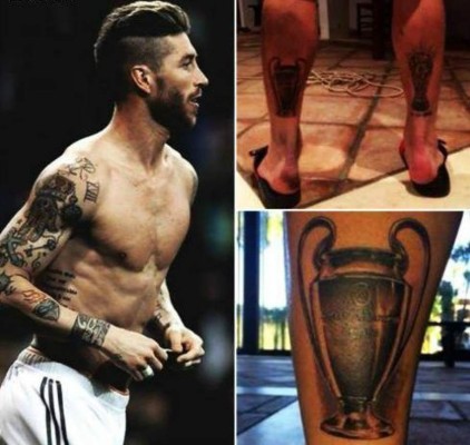 Los tatuajes más extraños del clásico Barcelona-Real Madrid
