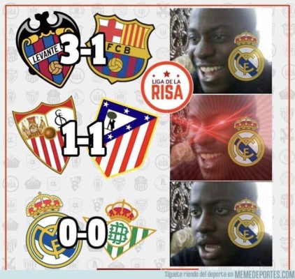 Barcelona y Real Madrid, víctimas favoritas de los memes más divertidos de la semama &nbsp;&nbsp;