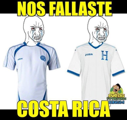 MEMES: Redes sociales se incendian con el México-Costa Rica