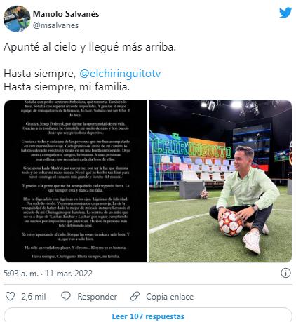 ¡Se fueron ovacionados! Josep Pedrerol despide a tres miembros de El Chiringuito luego de seis años