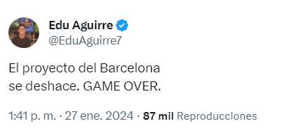 Xavi se va del Barcelona en junio y la prensa reacciona: “Se acabó la farsa; adiós a LaLiga”