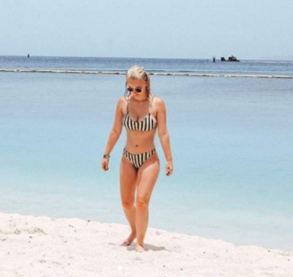 FOTOS: Roatán, 'inundada' de bellas turistas para la semana Morazánica 2019