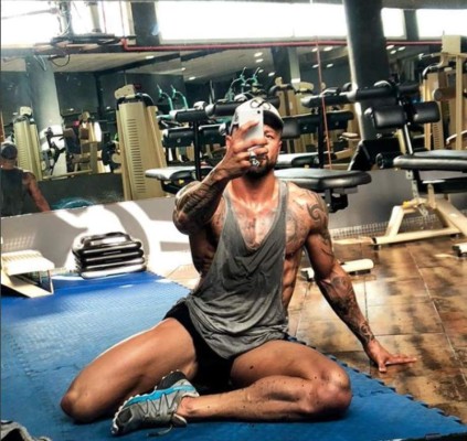 ¡Increíble cambio! De futbolista del Atlético de Madrid a físicoculturista