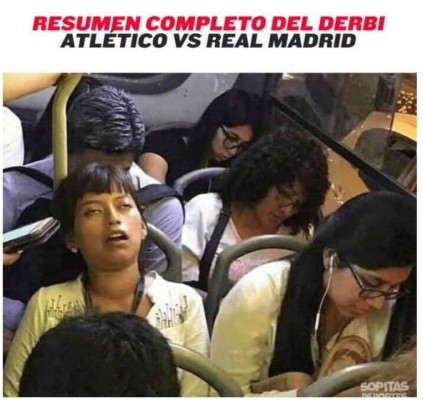 Los memes hacen pedazos al Real Madrid y Atlético por el aburrido empate en el derbi