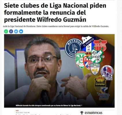 Las 15 cosas que han pasado en las últimas semanas en el fútbol de Honduras: Liga Nacional, Selección, legionarios, Ascenso.