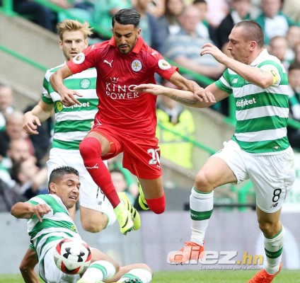 El hondureño Emilio Izaguirre y sus mejores acciones frente al campeón de la Premier