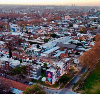 ¡Inmortalizado! El impresionante mural que le hicieron a Messi frente a su escuela en Rosario