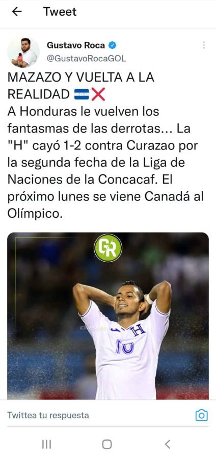 Periodistas estallan tras la humillante derrota de Honduras ante Curazao: “Indignación”, “dan pena” e “incapaces”