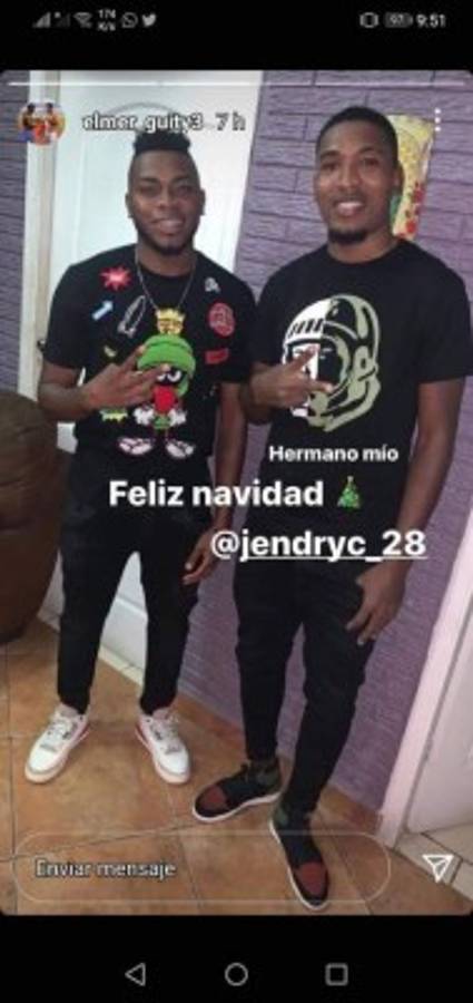 Navidad en familia, alegría y bromas: así festejaron la Nochebuena los futbolistas hondureños