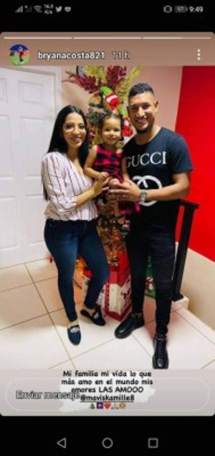 Navidad en familia, alegría y bromas: así festejaron la Nochebuena los futbolistas hondureños