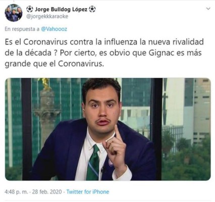 Mexicanos toman con humor la llegada del coronavirus usando a sus periodistas deportivos