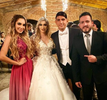 Así fue la boda de Alan Pulido con la hermosa Ileana Salas en Guadalajara